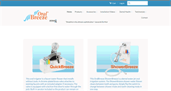 Desktop Screenshot of oralbreeze.com